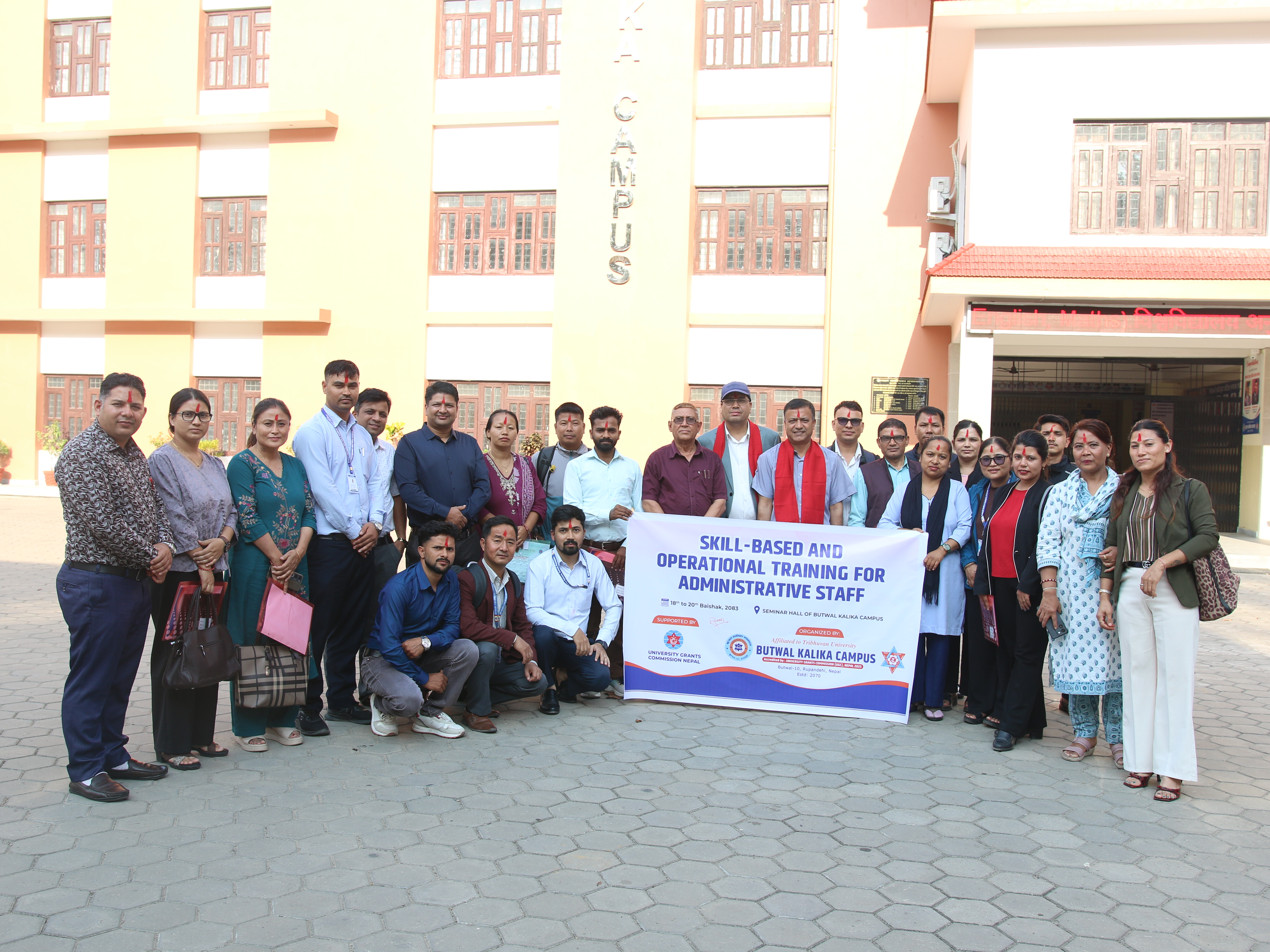 Three-Day Skill-Based and Operational Administrative Training Concludes in Butwal